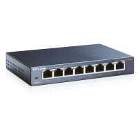 TP-LINK TL-SG108 8-port Metal Gigabit Switch - Switch -...