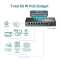 TP-LINK TL-SF1008P 8 Port 10/100Mbit/s Desktop Switch - 4 x PoE Port - managed