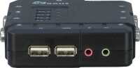 ARGUS Desktop-KVM Switch CS-41UA - Kunststoff - mit 4 Ports
