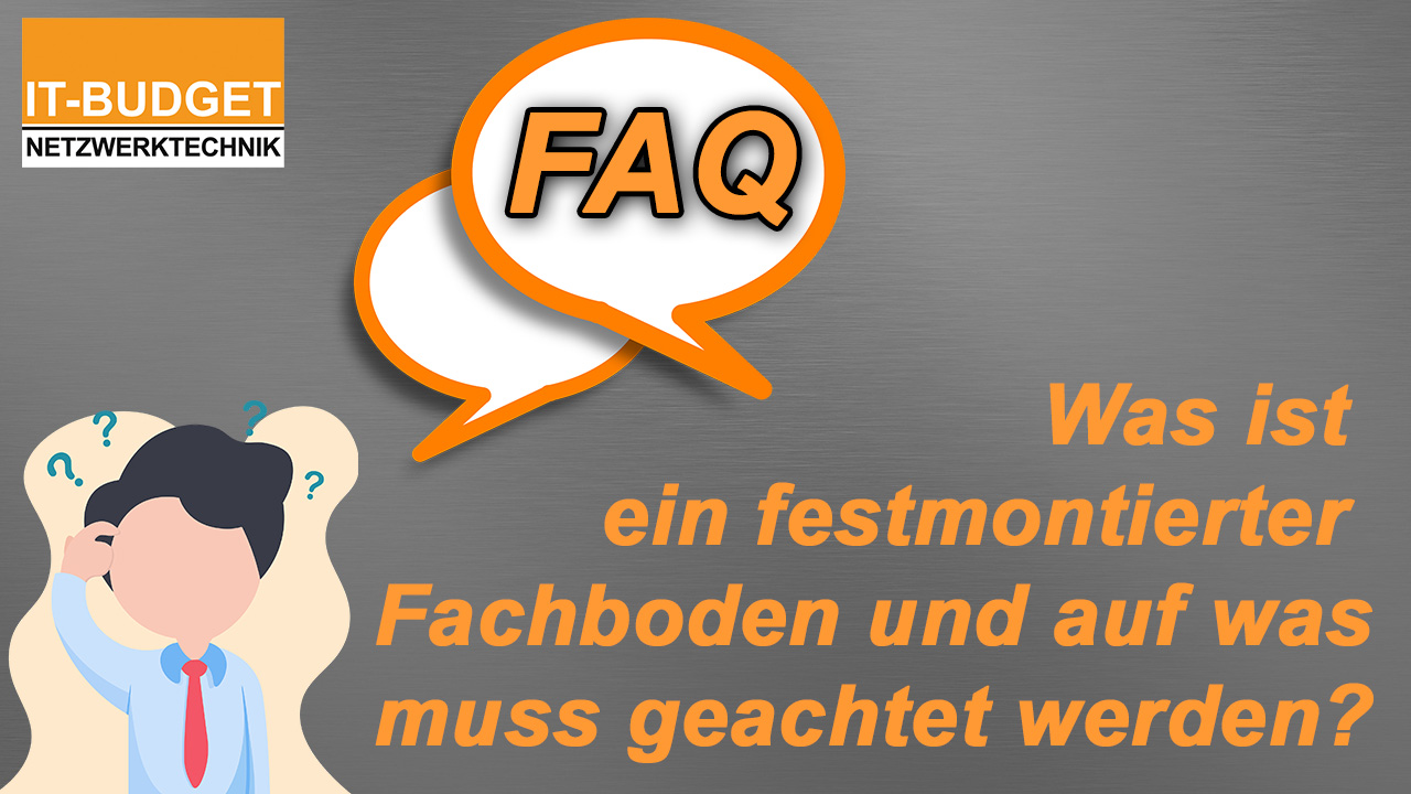 Was ist ein festmontierter Fachboden?