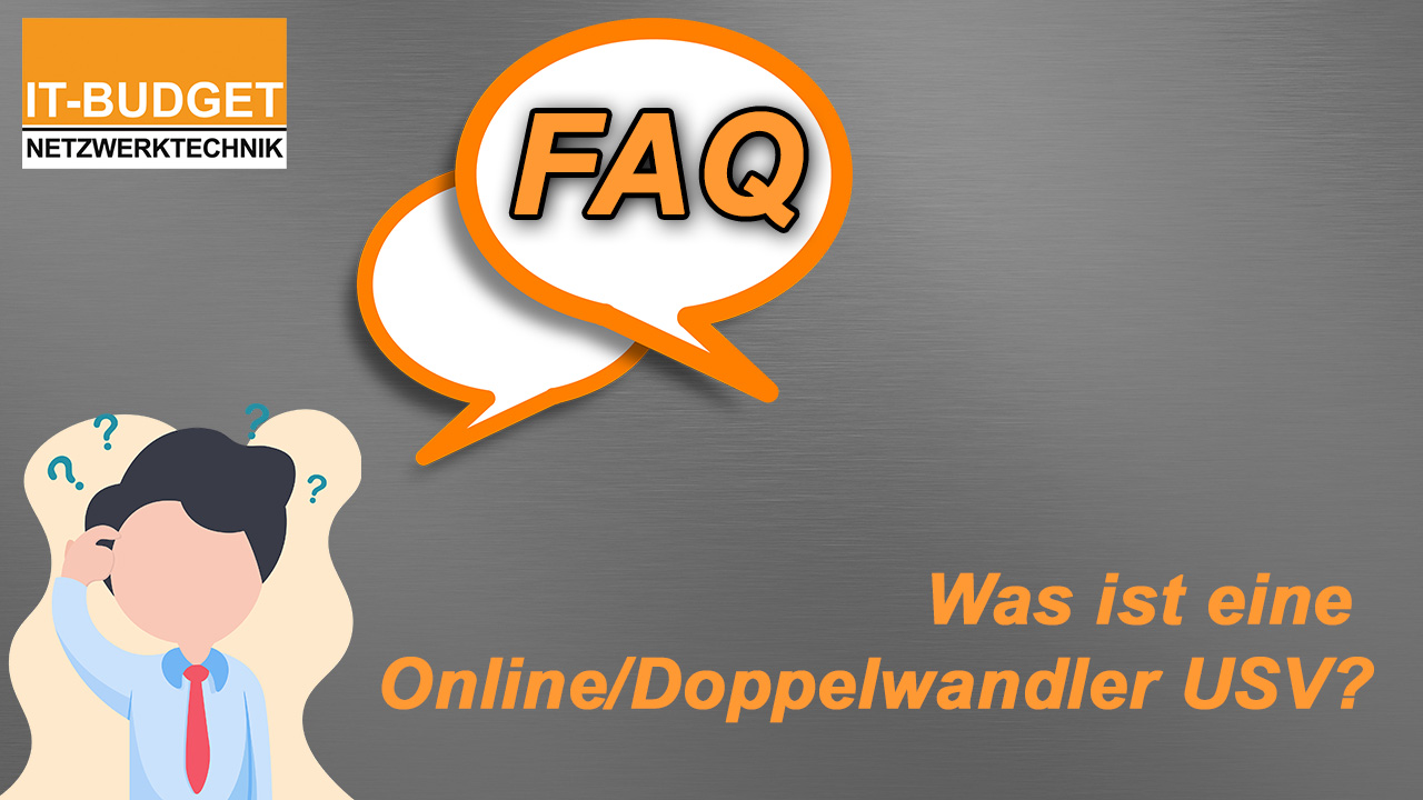 Was ist eine Online / Doppelwandler USV?