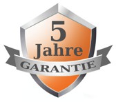 5 Jahre Garantie